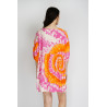 ROBE COURTE TIE AND DYE