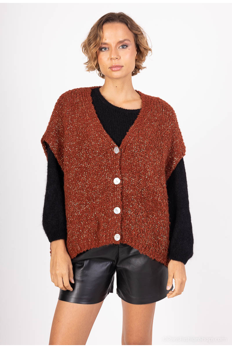 GILET BRILLANT CARLA